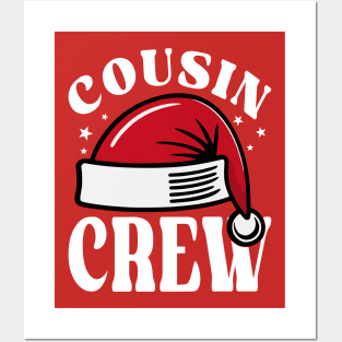 Cousin Crew Santa Hat Posters and Art